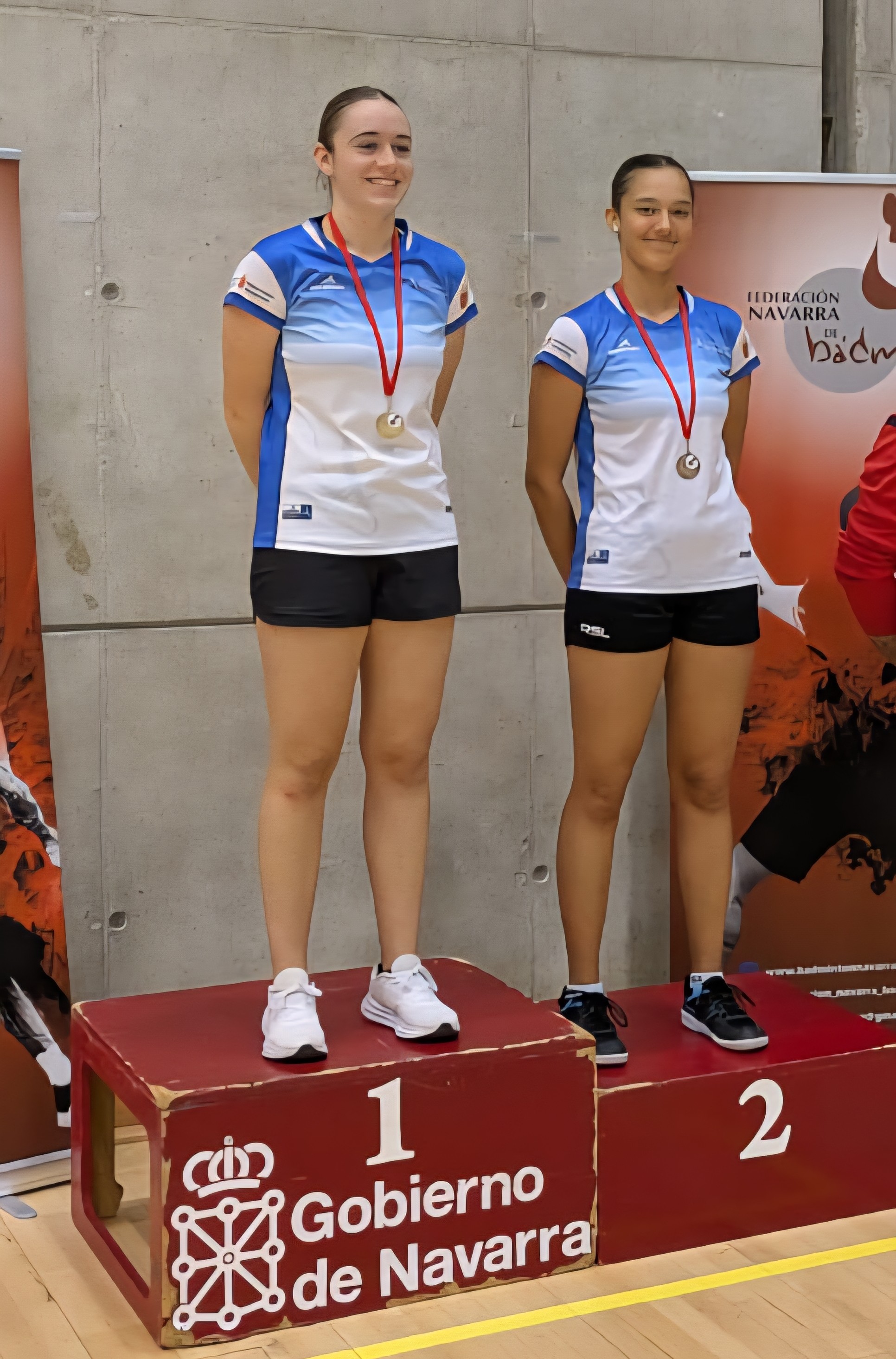 Trece medallas para el B&aacute;dminton Belmecher en el TTR N7 de Estella